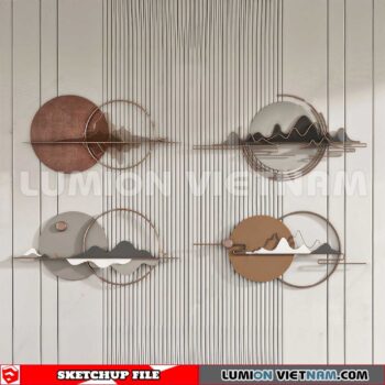 230701. Wall Decor Sketchup 3D Models