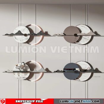 230701. Wall Decor Sketchup 3D Models