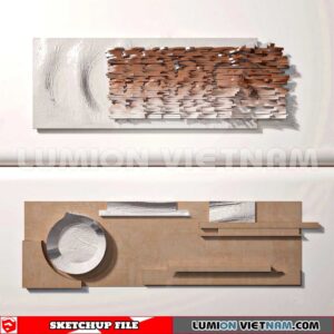 230701. Wall Decor Sketchup 3D Models
