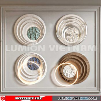 230701. Wall Decor Sketchup 3D Models