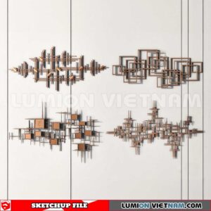 230701. Wall Decor Sketchup 3D Models