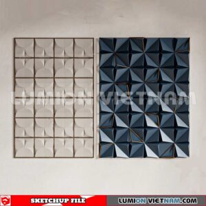 230701. Wall Decor Sketchup 3D Models