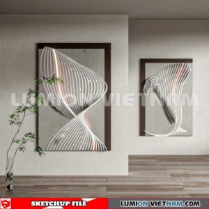 230701. Wall Decor Sketchup 3D Models