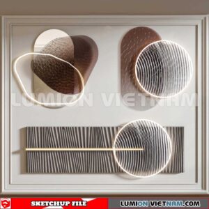 230701. Wall Decor Sketchup 3D Models