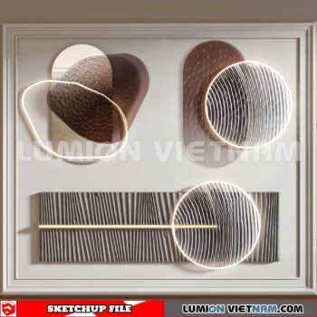 230701. Wall Decor Sketchup 3D Models
