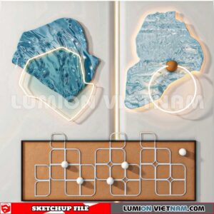 230701. Wall Decor Sketchup 3D Models