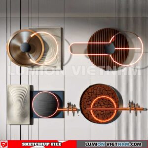 230701. Wall Decor Sketchup 3D Models