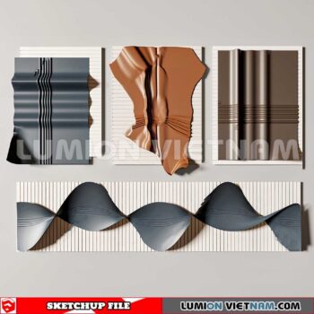 230701. Wall Decor Sketchup 3D Models