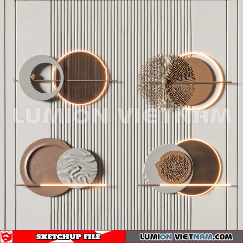 230701. Wall Decor Sketchup 3D Models