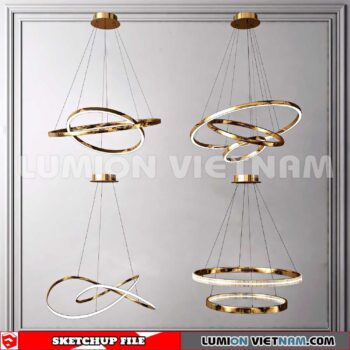 230705. Ceiling light Sketchup 3D Models