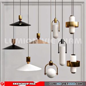 230705. Ceiling light Sketchup 3D Models