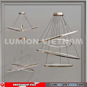230705. Ceiling light Sketchup 3D Models
