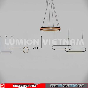 230705. Ceiling light Sketchup 3D Models
