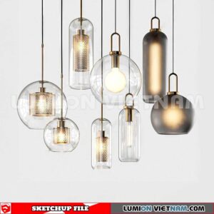 230705. Ceiling light Sketchup 3D Models