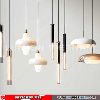 230705. Ceiling light Sketchup 3D Models
