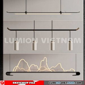 230705. Ceiling light Sketchup 3D Models