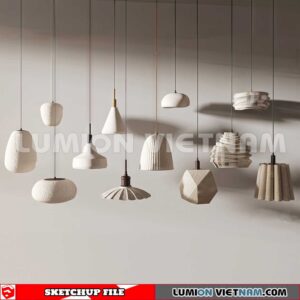 230705. Ceiling light Sketchup 3D Models