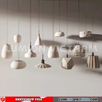 230705. Ceiling light Sketchup 3D Models