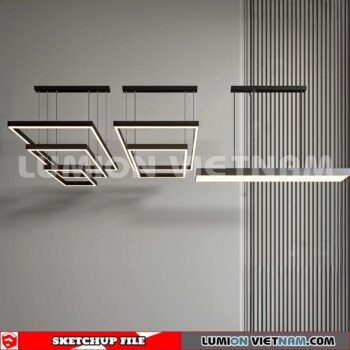 230705. Ceiling light Sketchup 3D Models