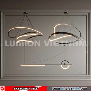 230705. Ceiling light Sketchup 3D Models