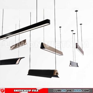 230705. Ceiling light Sketchup 3D Models