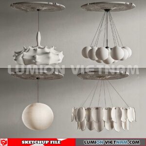 230705. Ceiling light Sketchup 3D Models
