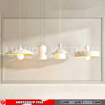 230705. Ceiling light Sketchup 3D Models