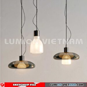 230705. Ceiling light Sketchup 3D Models