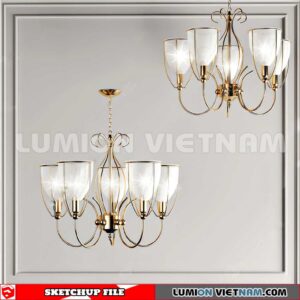 230705. Ceiling light Sketchup 3D Models