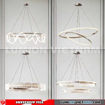 230705. Ceiling light Sketchup 3D Models