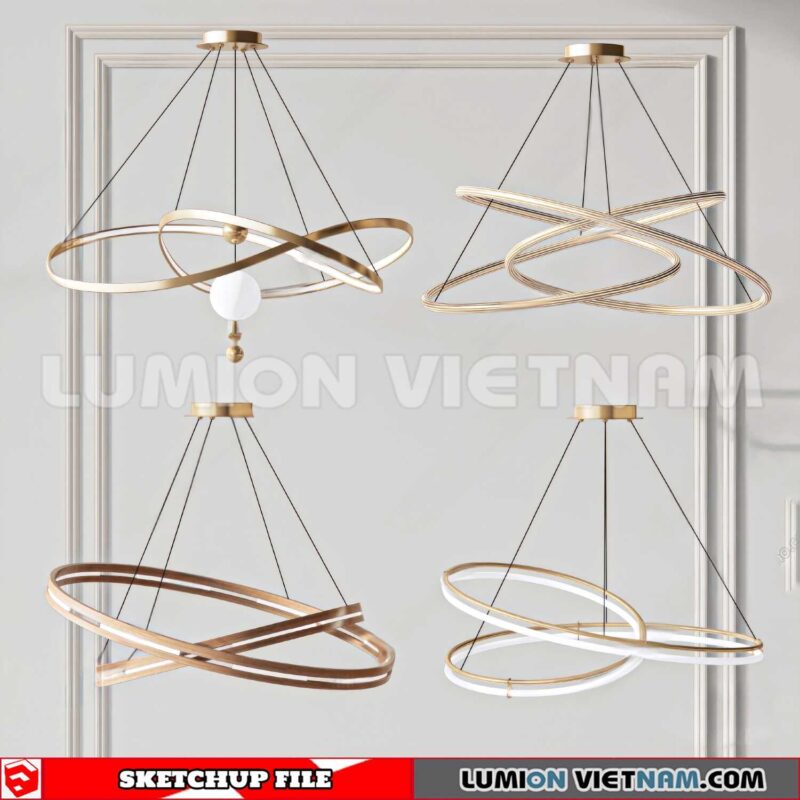 230705. Ceiling light Sketchup 3D Models