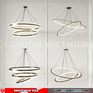 230705. Ceiling light Sketchup 3D Models
