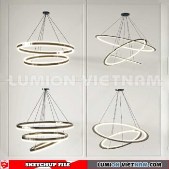 230705. Ceiling light Sketchup 3D Models