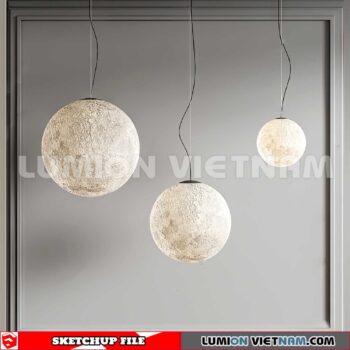 230705. Ceiling light Sketchup Enscape 3D Models