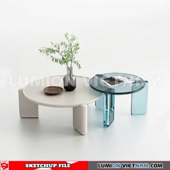230710. Tea Table Sketchup 3D Models