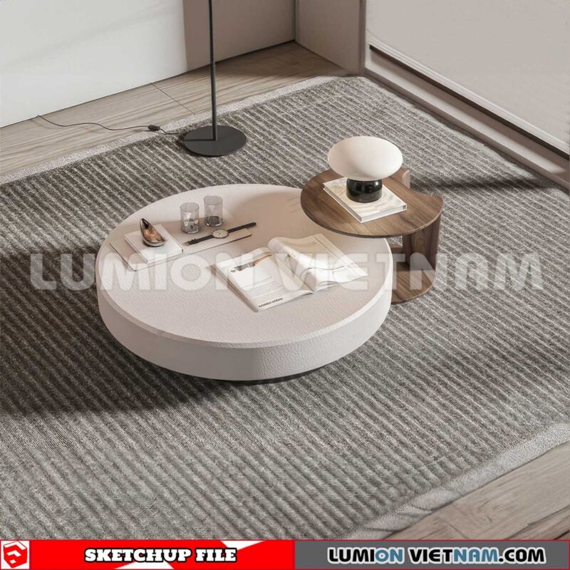 230710. Tea Table Sketchup 3D Models