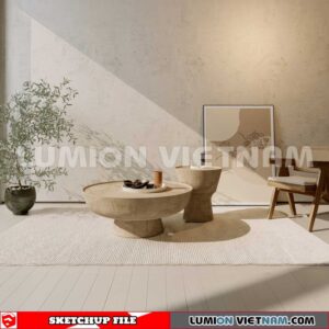 230710. Tea Table Sketchup 3D Models
