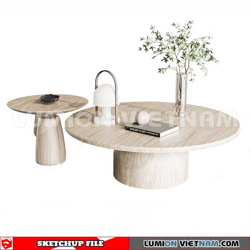 230710. Tea Table Sketchup 3D Models