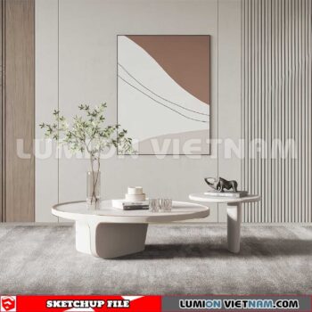 230710. Tea Table Sketchup 3D Models