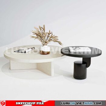 230710. Tea Table Sketchup 3D Models