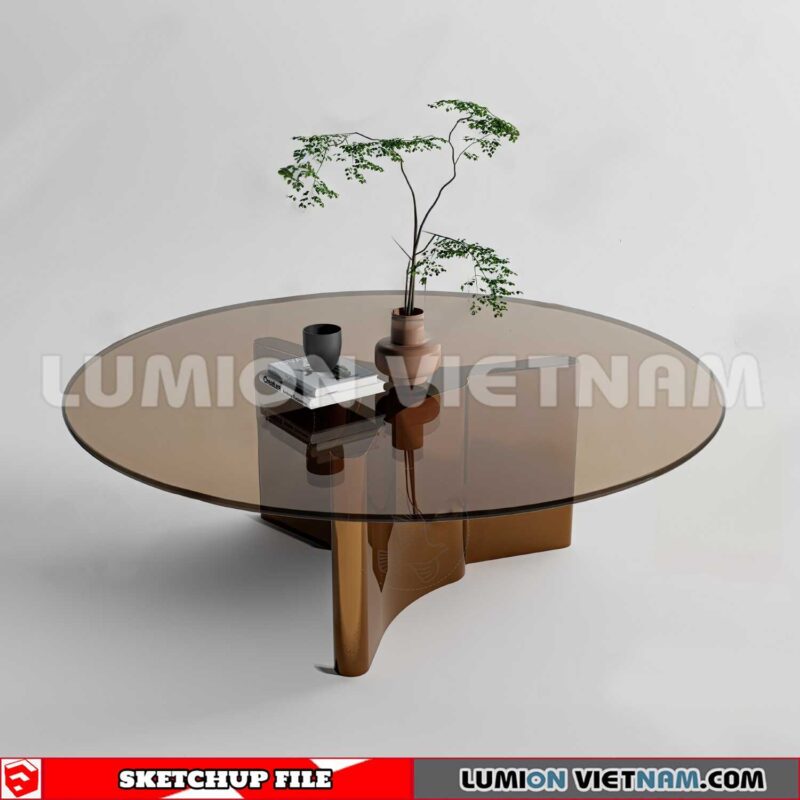 230710. Tea Table Sketchup 3D Models