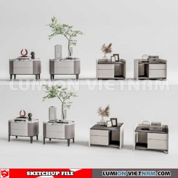 230710. Tea Table Sketchup 3D Models