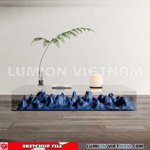 230710. Tea Table Sketchup 3D Models