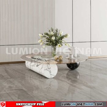 230710. Tea Table Sketchup 3D Models