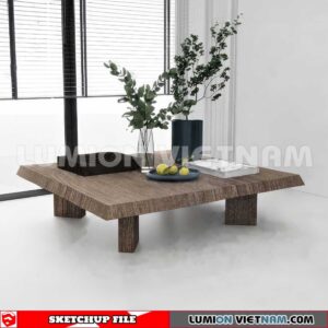 230710. Tea Table Sketchup 3D Models