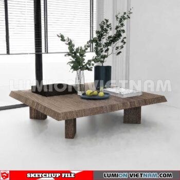 230710. Tea Table Sketchup 3D Models