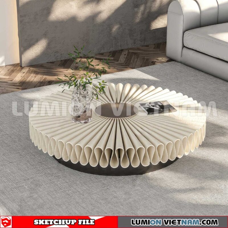 230710. Tea Table Sketchup 3D Models