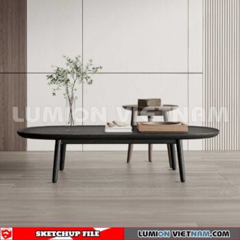 230710. Tea Table Sketchup 3D Models