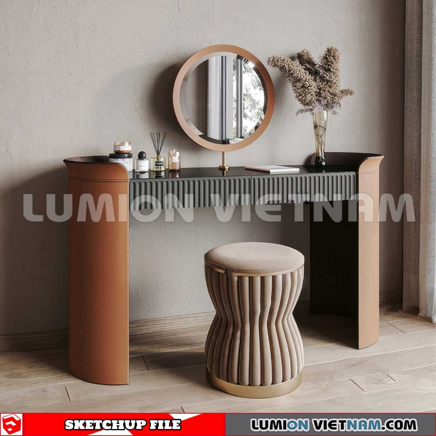 230713-Dressing-Table-(14)-Sketchup-Models
