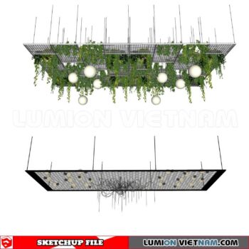 230719. Dropped Ceiling Sketchup 3D Models